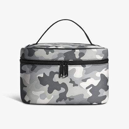 Große Kosmetiktasche - Grey Camouflage v2 Kosmetiktasche JLR Design