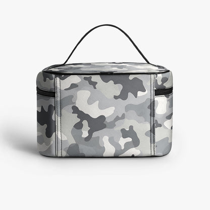 Große Kosmetiktasche - Grey Camouflage v2 Kosmetiktasche JLR Design