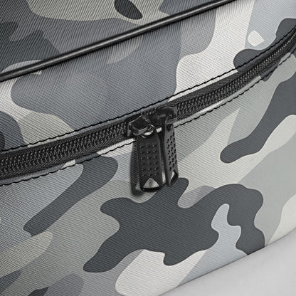 Große Kosmetiktasche - Grey Camouflage v3 Kosmetiktasche JLR Design