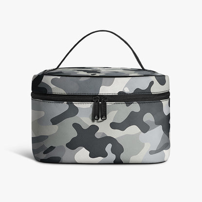 Große Kosmetiktasche - Grey Camouflage v3 Kosmetiktasche JLR Design