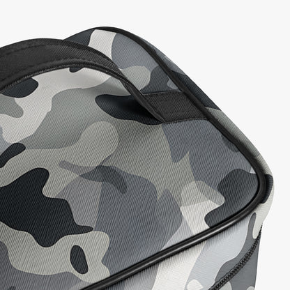 Große Kosmetiktasche - Grey Camouflage v3 Kosmetiktasche JLR Design
