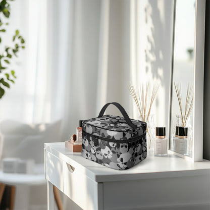 Große Kosmetiktasche - Grey Skull Handbags JLR Design