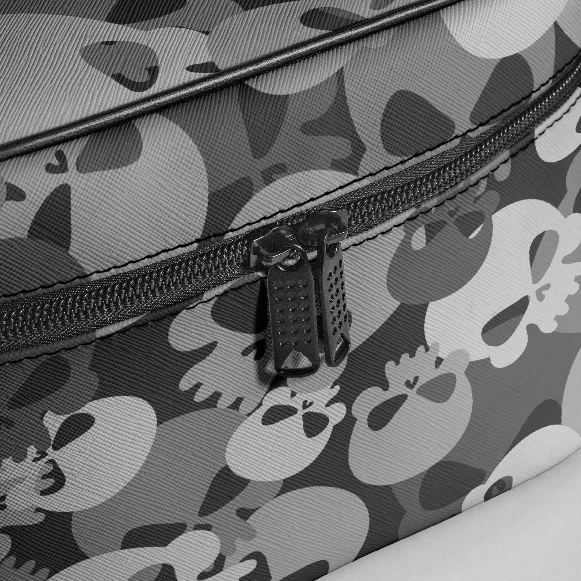 Große Kosmetiktasche - Grey Skull Handbags JLR Design