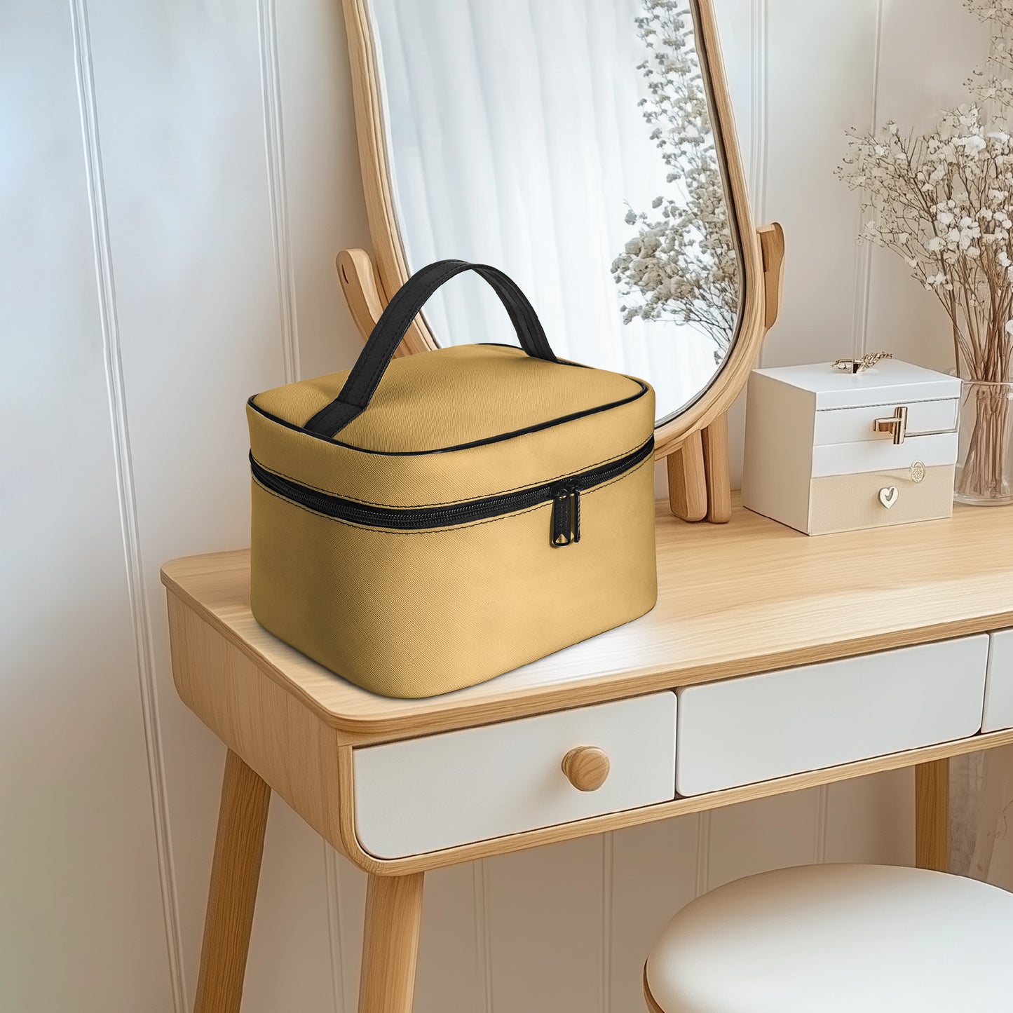 Große Kosmetiktasche - Harvest Gold Kosmetiktasche JLR Design