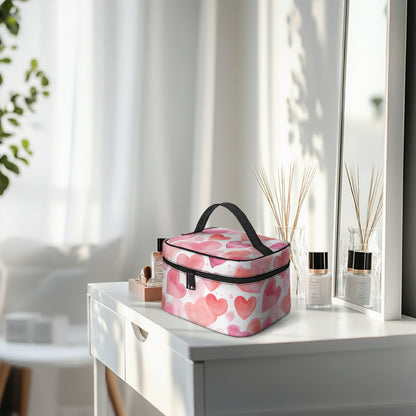 Große Kosmetiktasche - Hearts Kosmetiktasche JLR Design