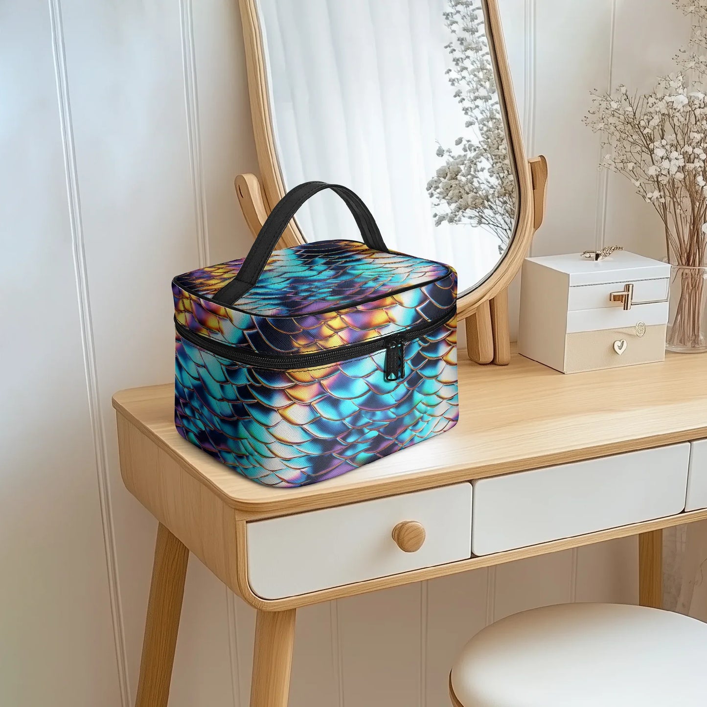 grosse-kosmetiktasche-holographic-scale-design-handbags-jlr-design-5 - JLR Design