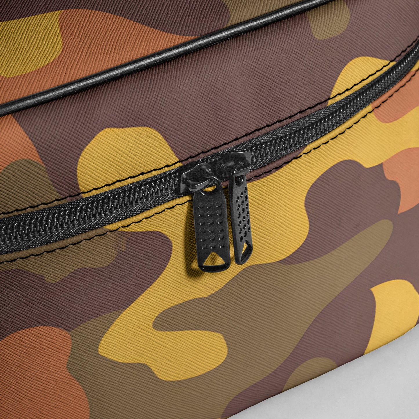 Große Kosmetiktasche - Orange Camouflage v1 Handbags JLR Design