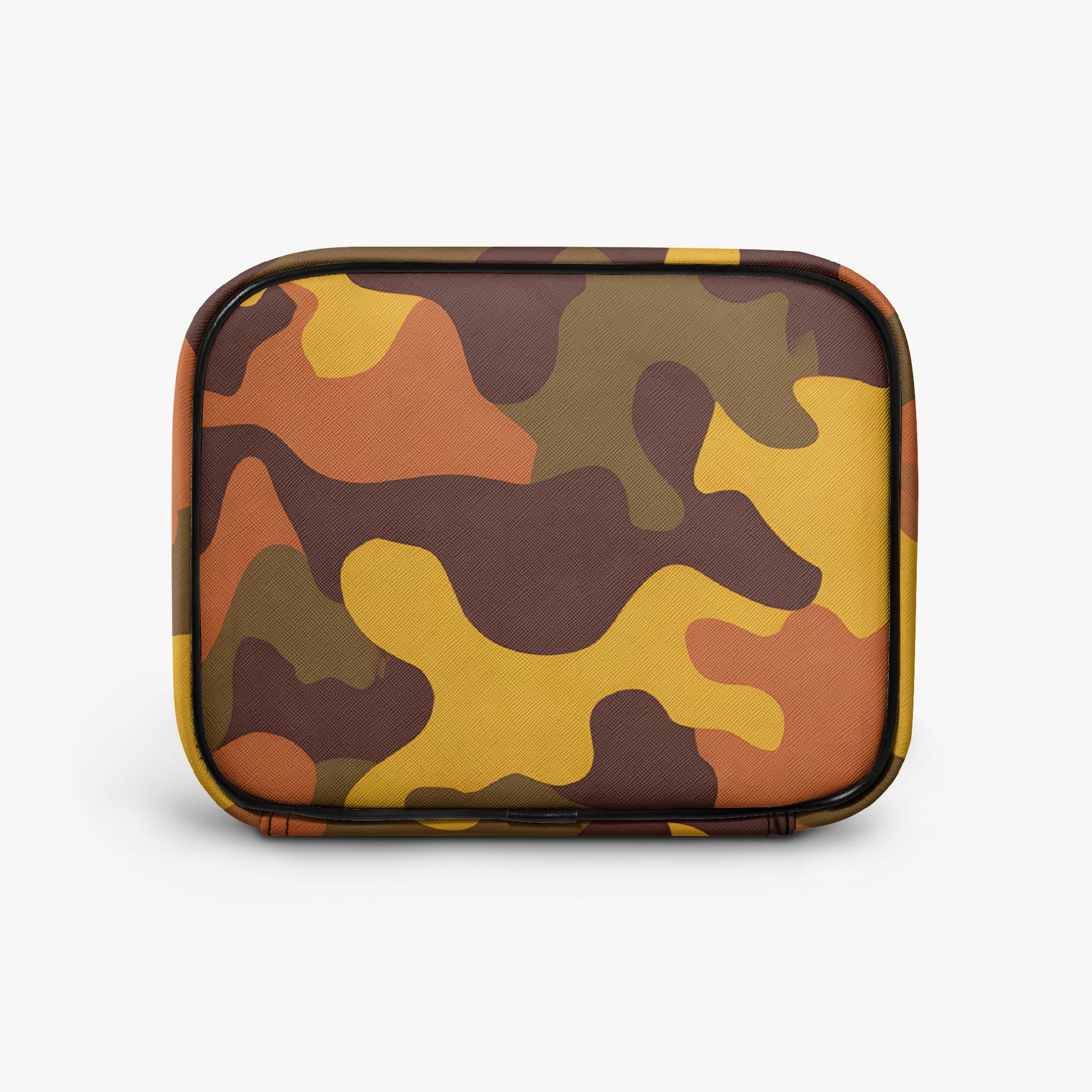 Große Kosmetiktasche - Orange Camouflage v1 Handbags JLR Design