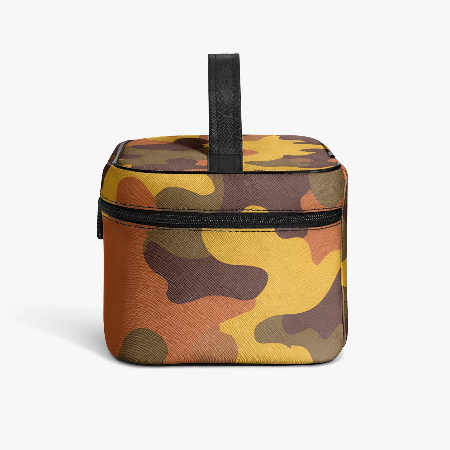 Große Kosmetiktasche - Orange Camouflage v1 Handbags JLR Design