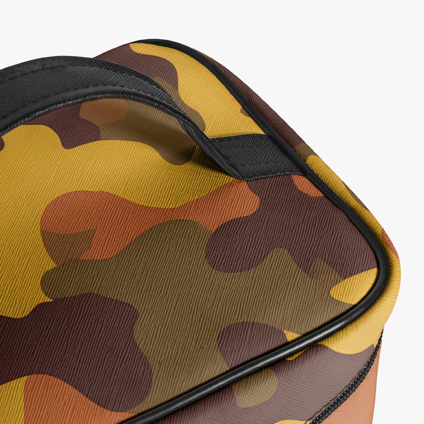 Große Kosmetiktasche - Orange Camouflage v1 Handbags JLR Design