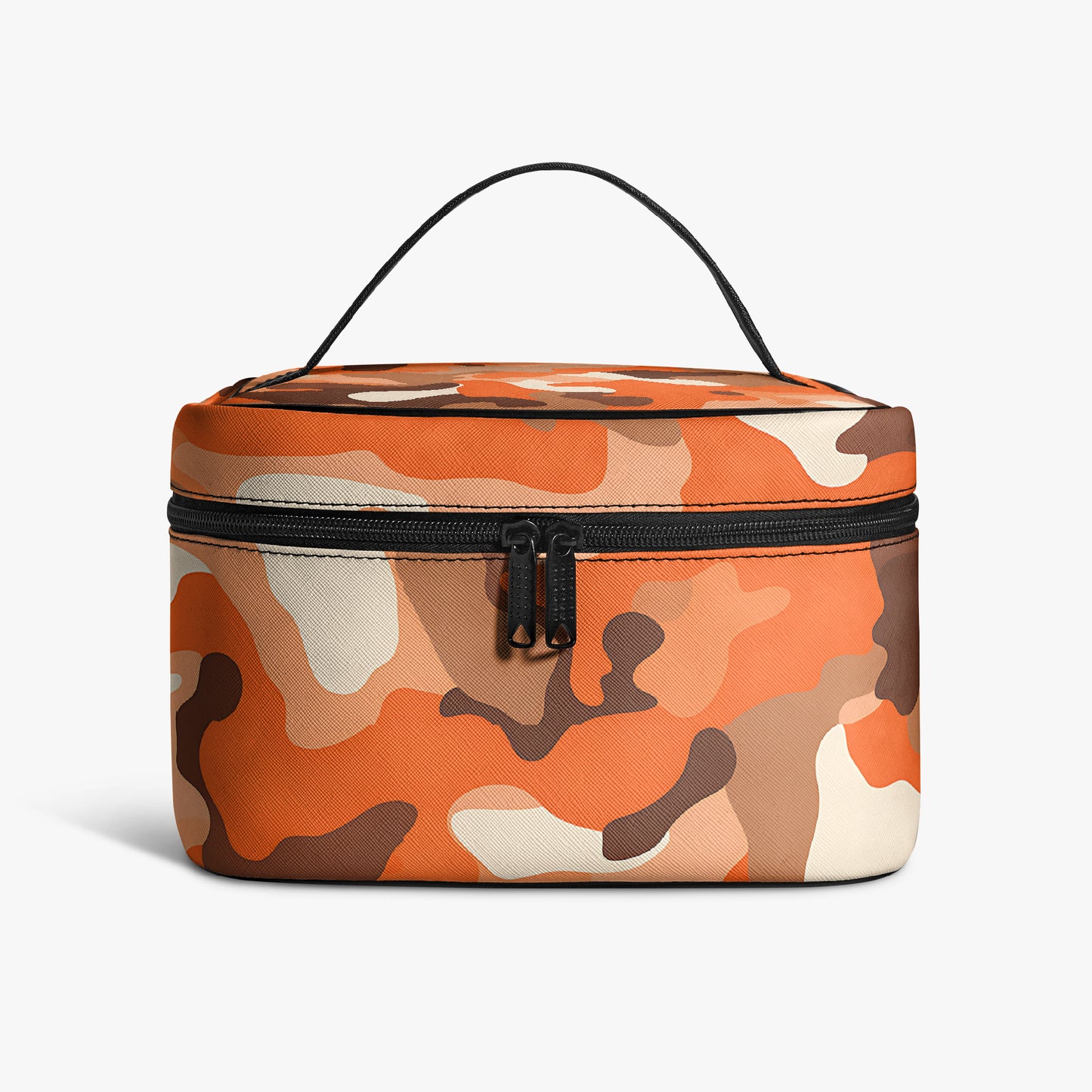 Große Kosmetiktasche - Orange Camouflage v2 Handbags JLR Design