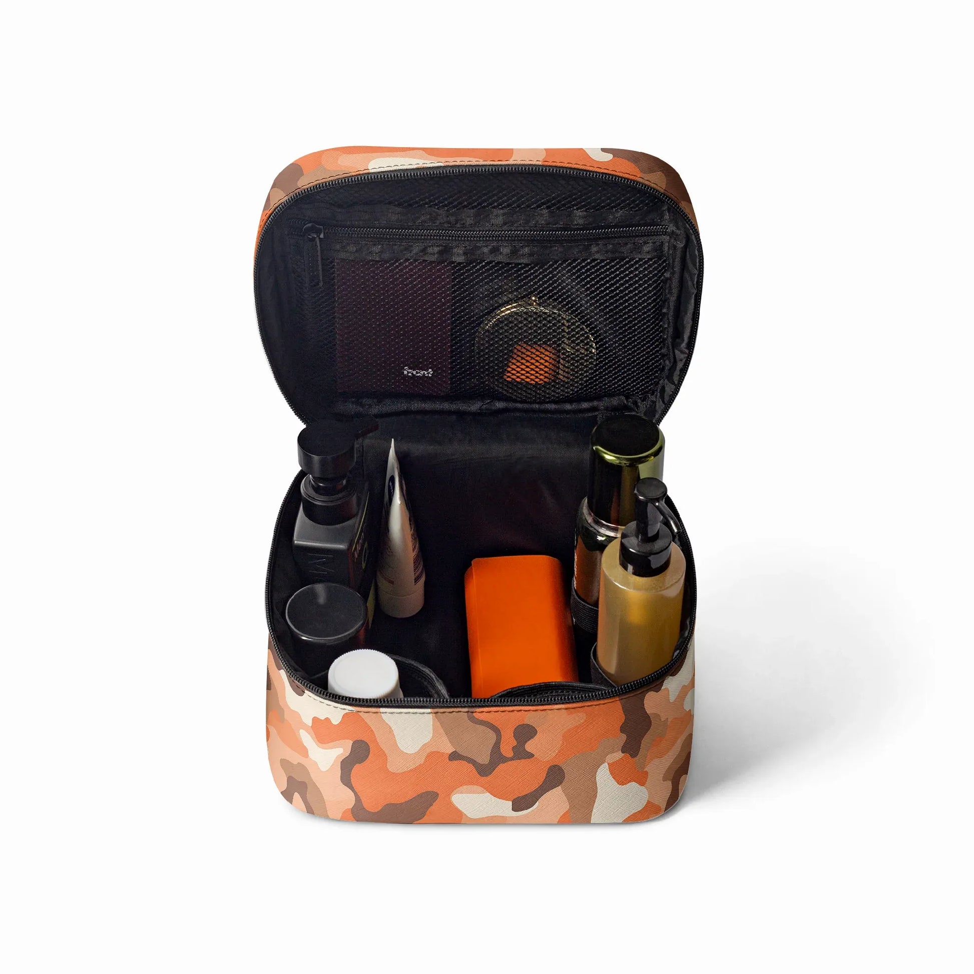 grosse-kosmetiktasche-orange-camouflage-v2-handbags-jlr-design-6 - JLR Design