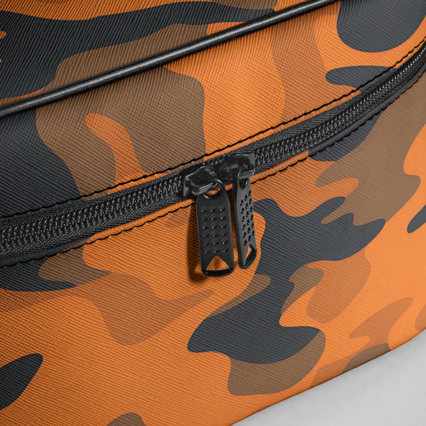 Große Kosmetiktasche - Orange Camouflage v3 Handbags JLR Design