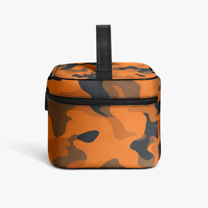 Große Kosmetiktasche - Orange Camouflage v3 Handbags JLR Design