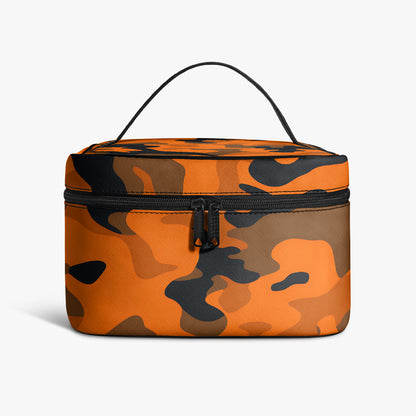 Große Kosmetiktasche - Orange Camouflage v3 Handbags JLR Design