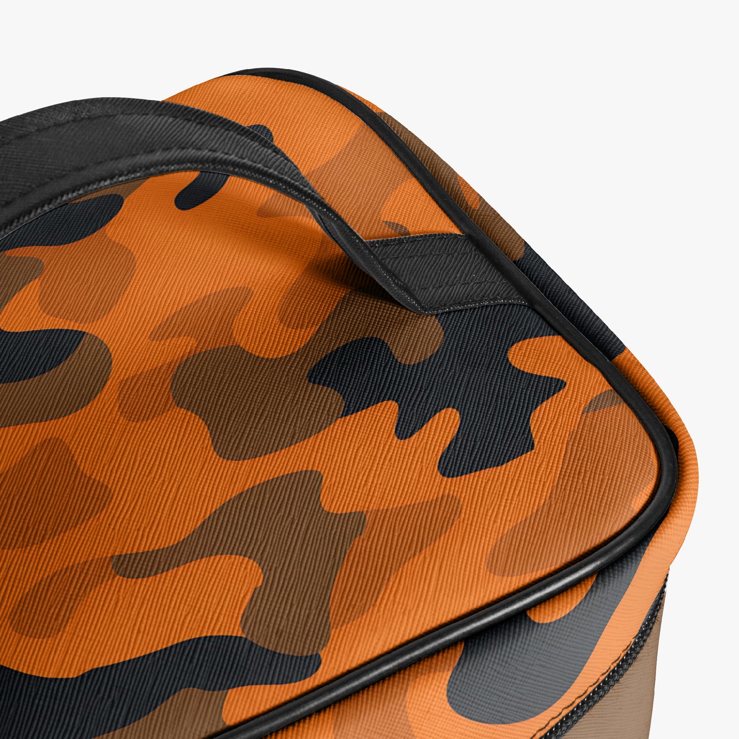 Große Kosmetiktasche - Orange Camouflage v3 Handbags JLR Design