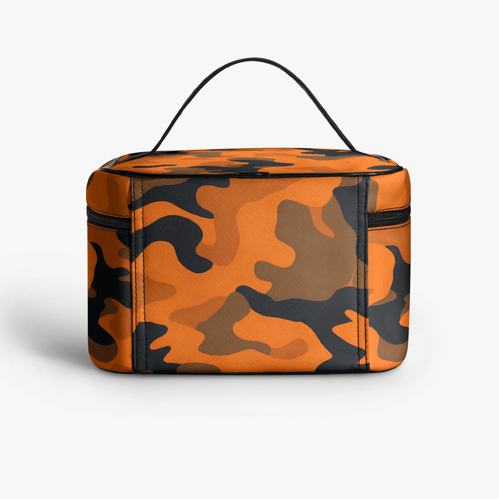 Große Kosmetiktasche - Orange Camouflage v3 Handbags JLR Design