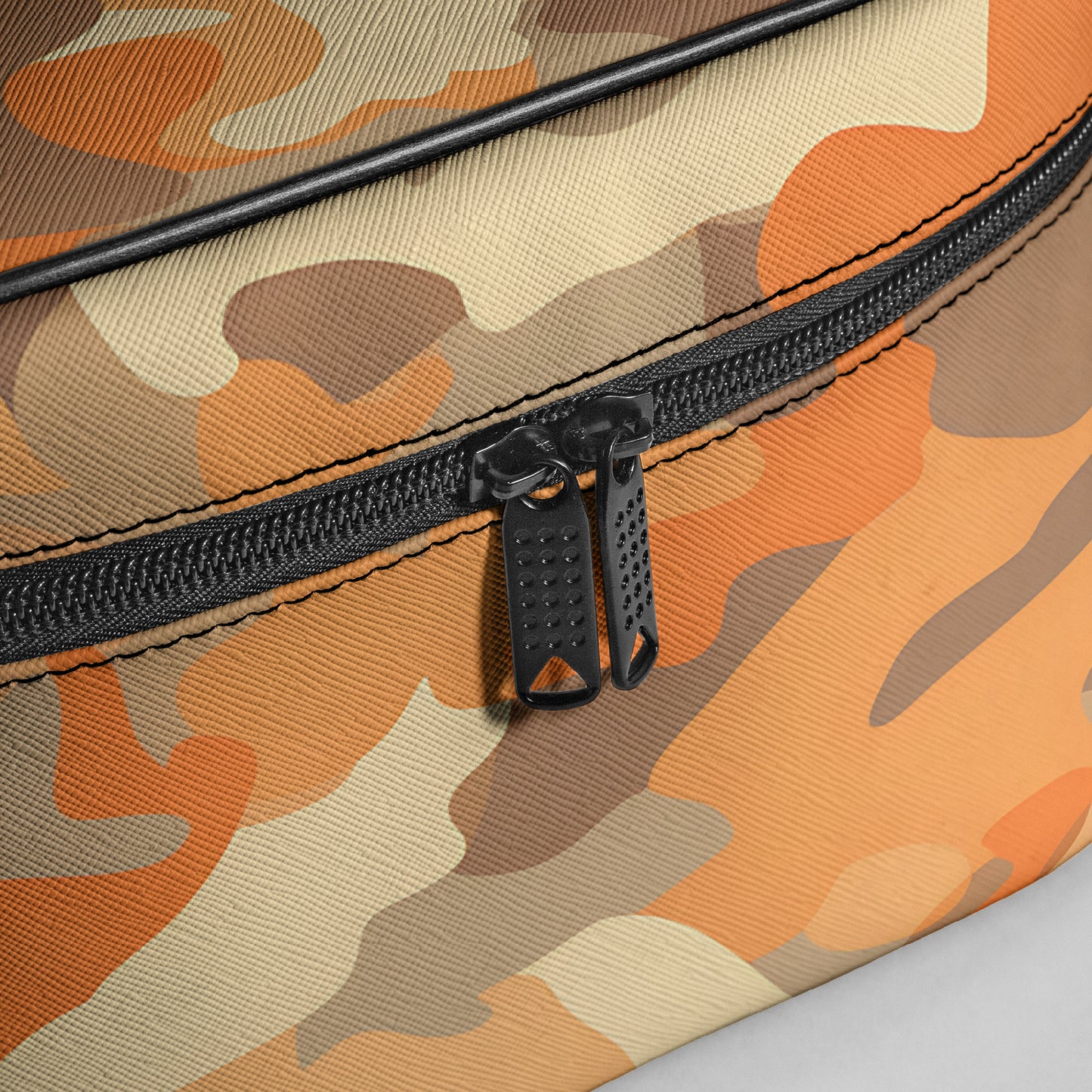 Große Kosmetiktasche - Orange Camouflage v4 Handbags JLR Design