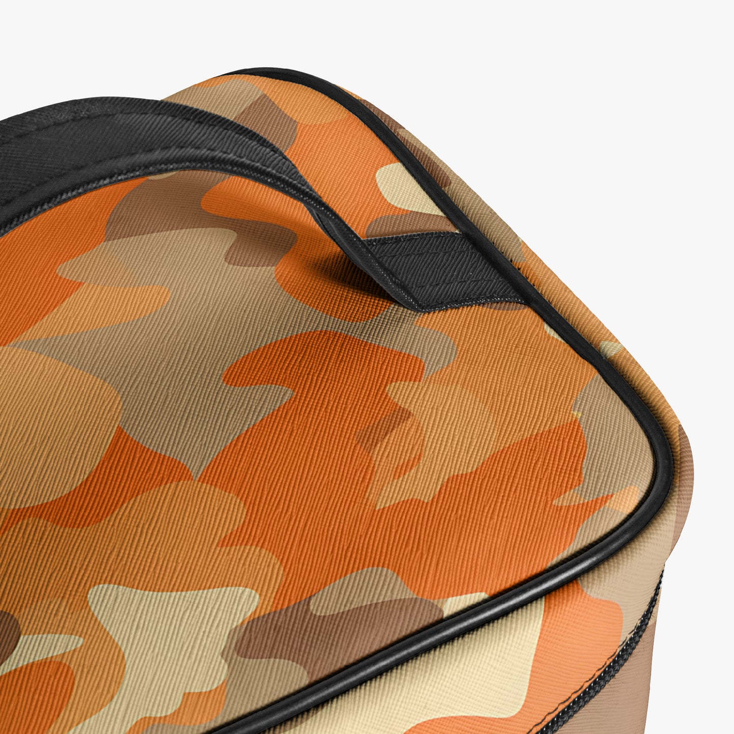 Große Kosmetiktasche - Orange Camouflage v4 Handbags JLR Design