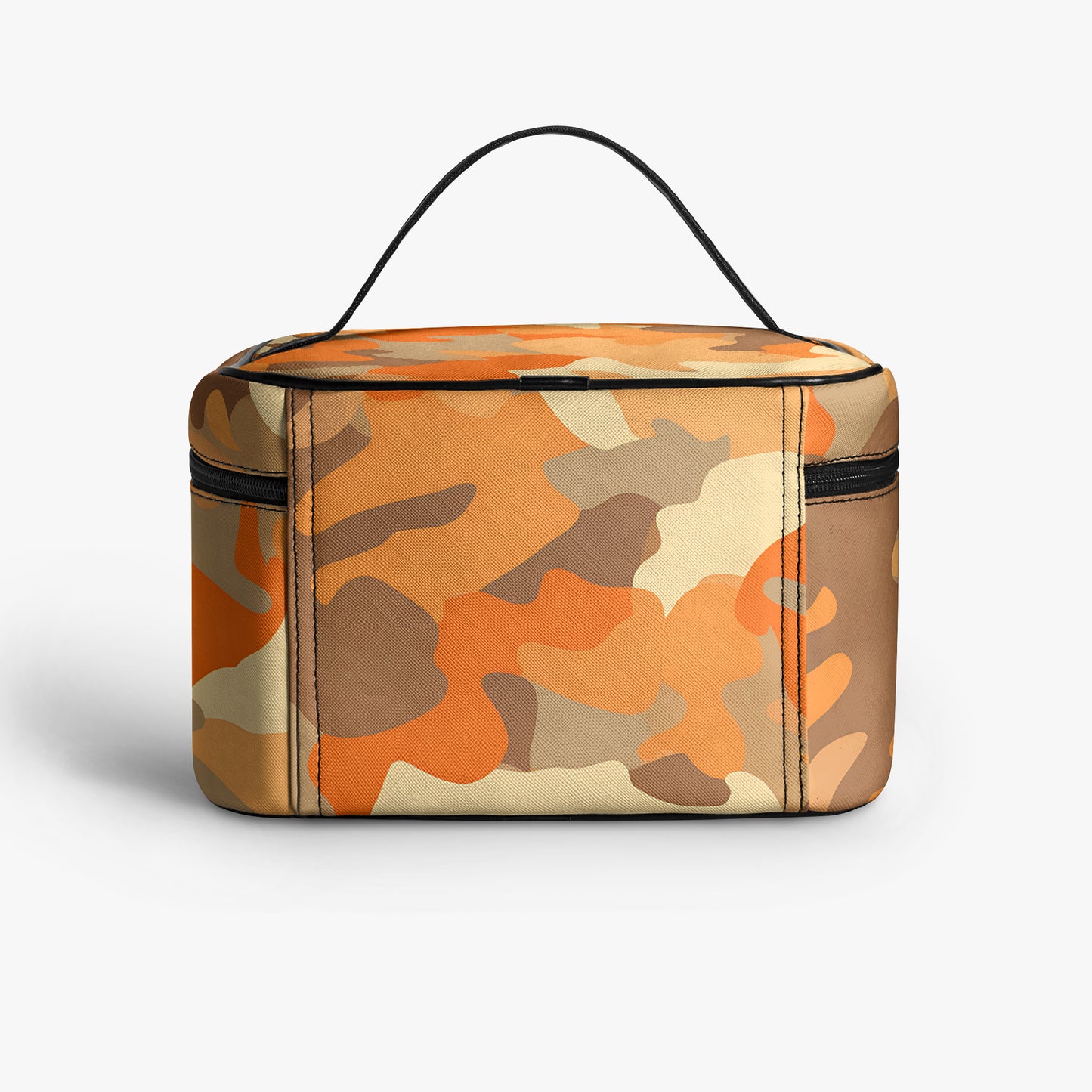 Große Kosmetiktasche - Orange Camouflage v4 Handbags JLR Design