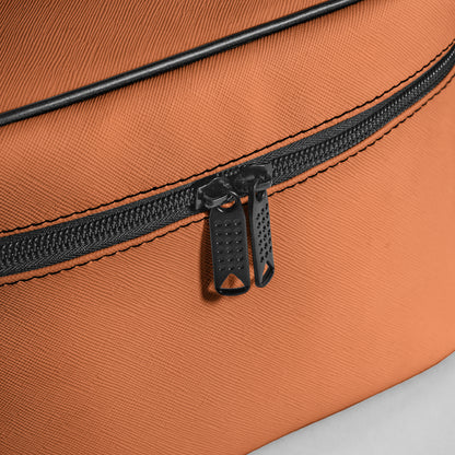 Große Kosmetiktasche - Orange Kosmetiktasche JLR Design