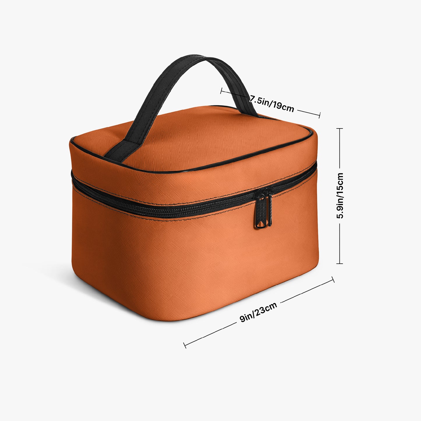 Große Kosmetiktasche - Orange Kosmetiktasche JLR Design
