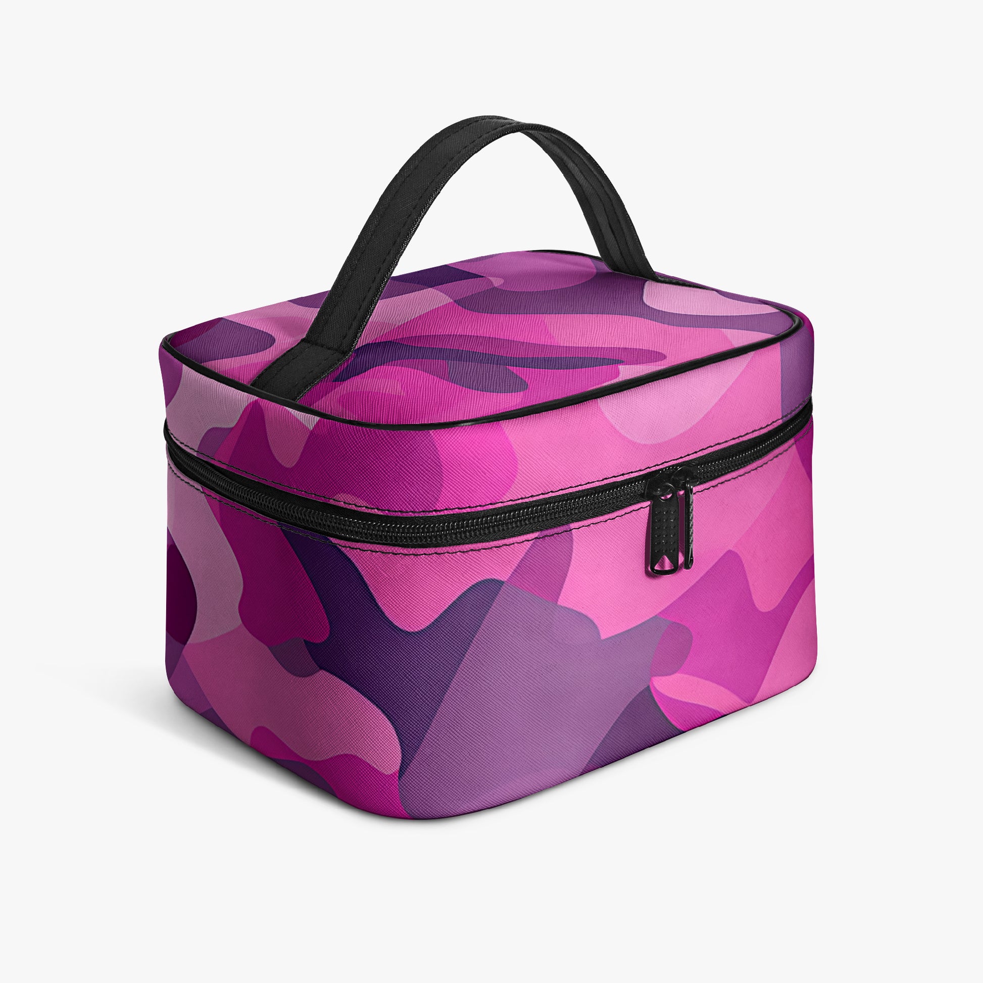 Große Kosmetiktasche - Pink Camouflage v1 Handbags JLR Design