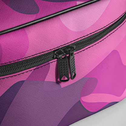 Große Kosmetiktasche - Pink Camouflage v1 Handbags JLR Design