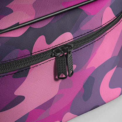 Große Kosmetiktasche - Pink Camouflage v2 Handbags JLR Design