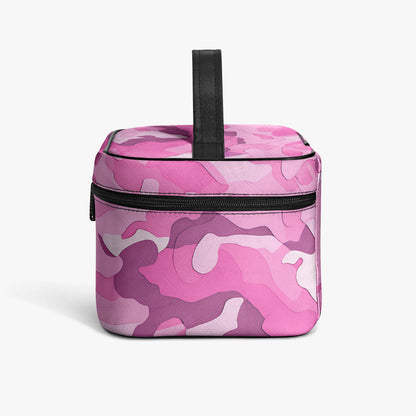 Große Kosmetiktasche - Pink Camouflage v4 Handbags JLR Design