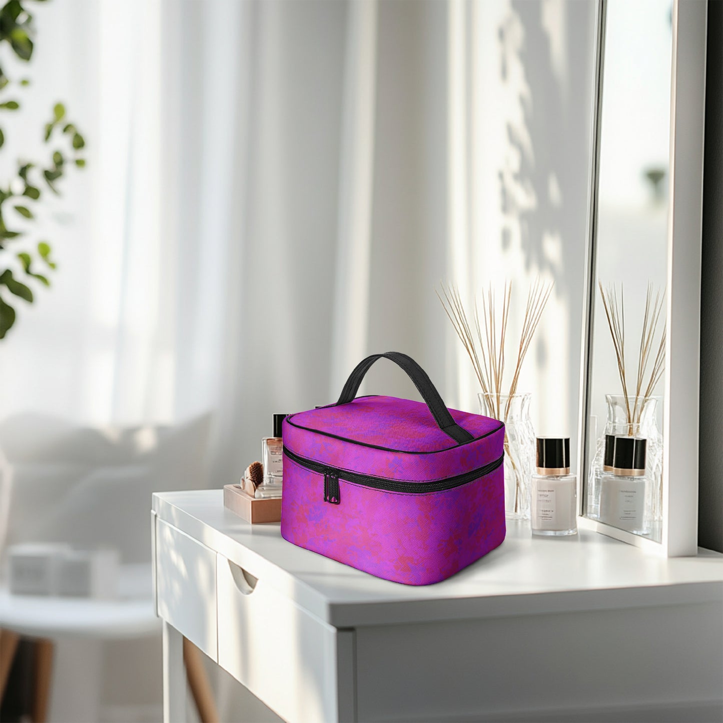 Große Kosmetiktasche - Pink Crystal Handbags JLR Design