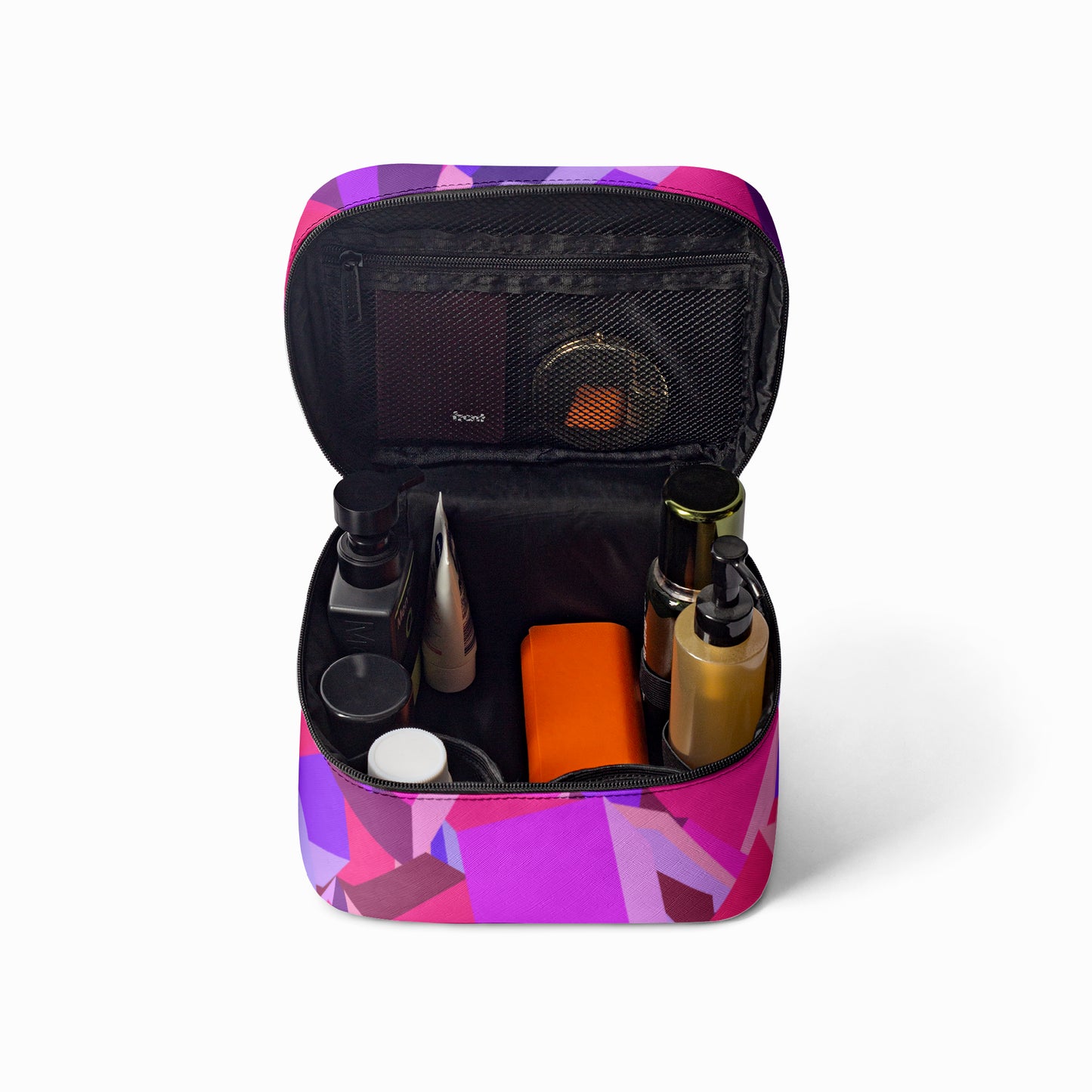 Große Kosmetiktasche - Pink Cube Handbags JLR Design