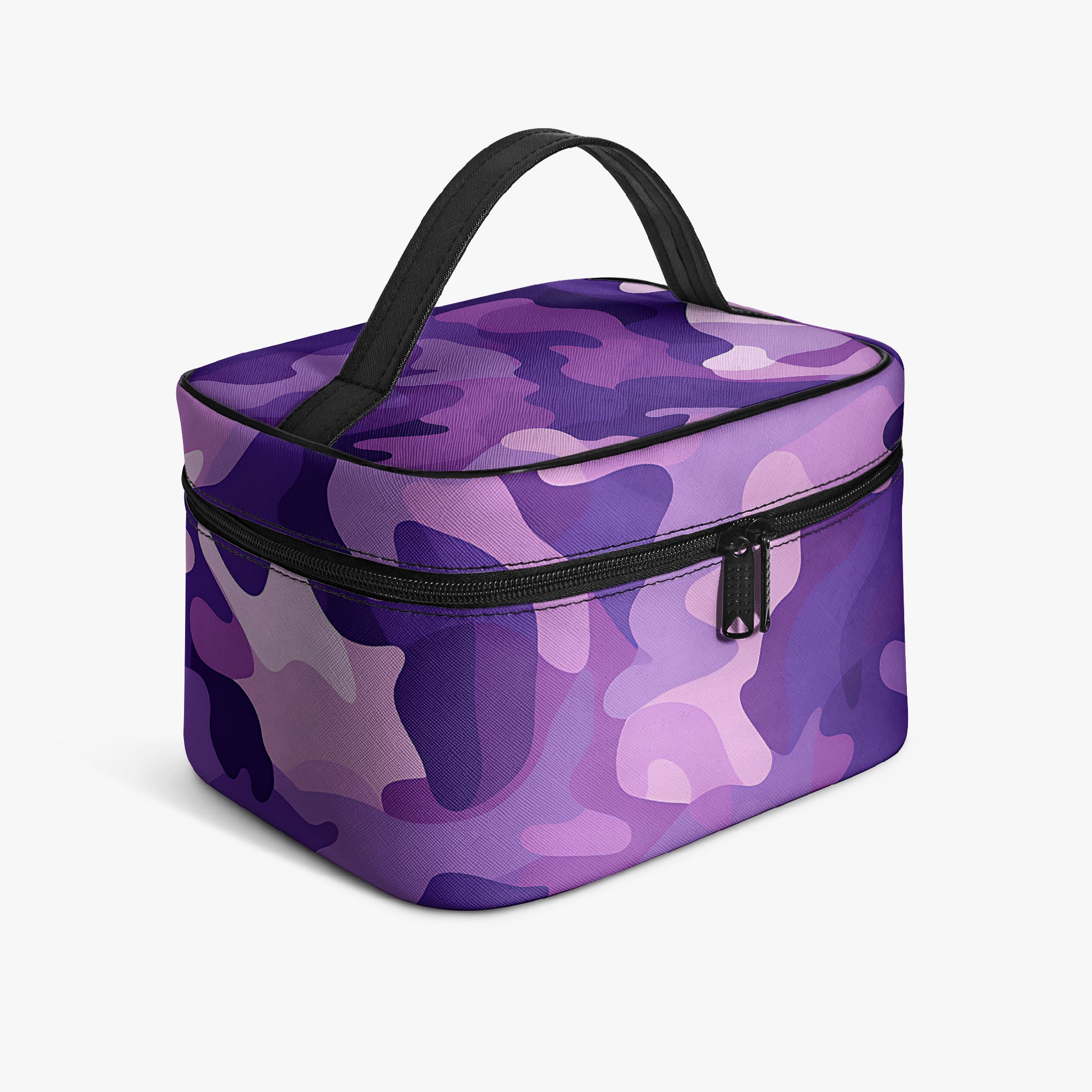 Große Kosmetiktasche - Purple Camouflage v1 Kosmetiktasche JLR Design