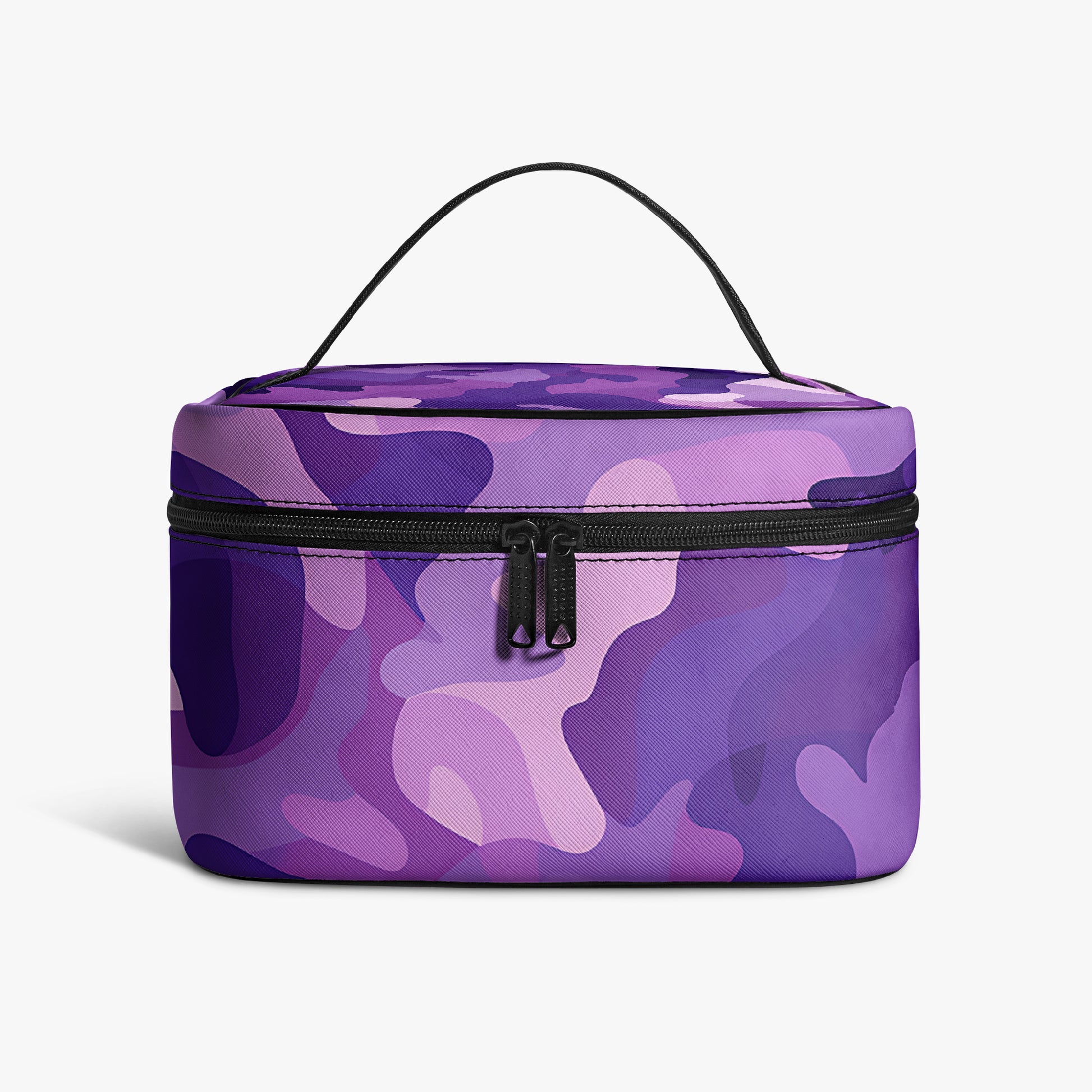 Große Kosmetiktasche - Purple Camouflage v1 Kosmetiktasche JLR Design