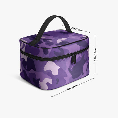 Große Kosmetiktasche - Purple Camouflage v2 Kosmetiktasche JLR Design