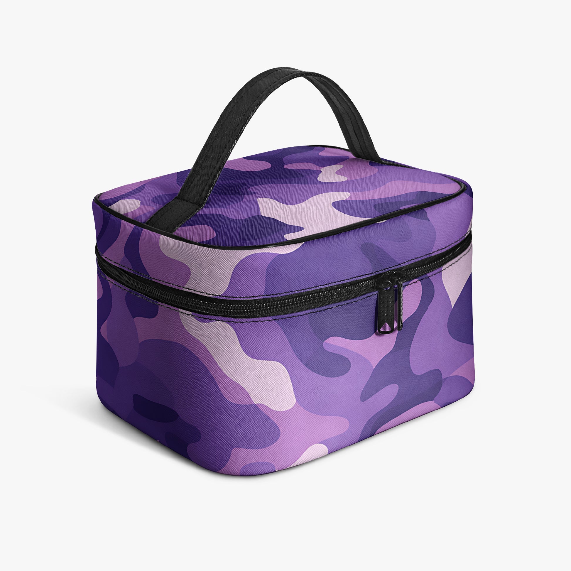 Große Kosmetiktasche - Purple Camouflage v3 Kosmetiktasche JLR Design