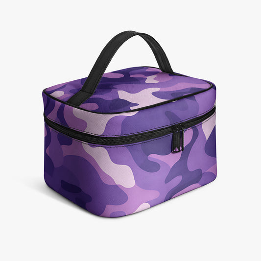 Große Kosmetiktasche - Purple Camouflage v3 Kosmetiktasche JLR Design