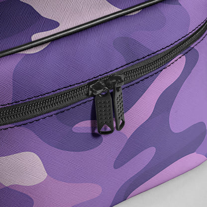 Große Kosmetiktasche - Purple Camouflage v3 Kosmetiktasche JLR Design