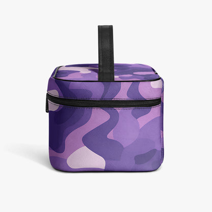 Große Kosmetiktasche - Purple Camouflage v3 Kosmetiktasche JLR Design