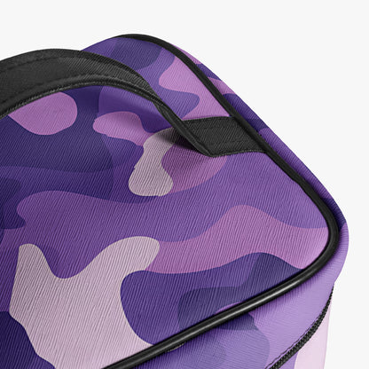 Große Kosmetiktasche - Purple Camouflage v3 Kosmetiktasche JLR Design