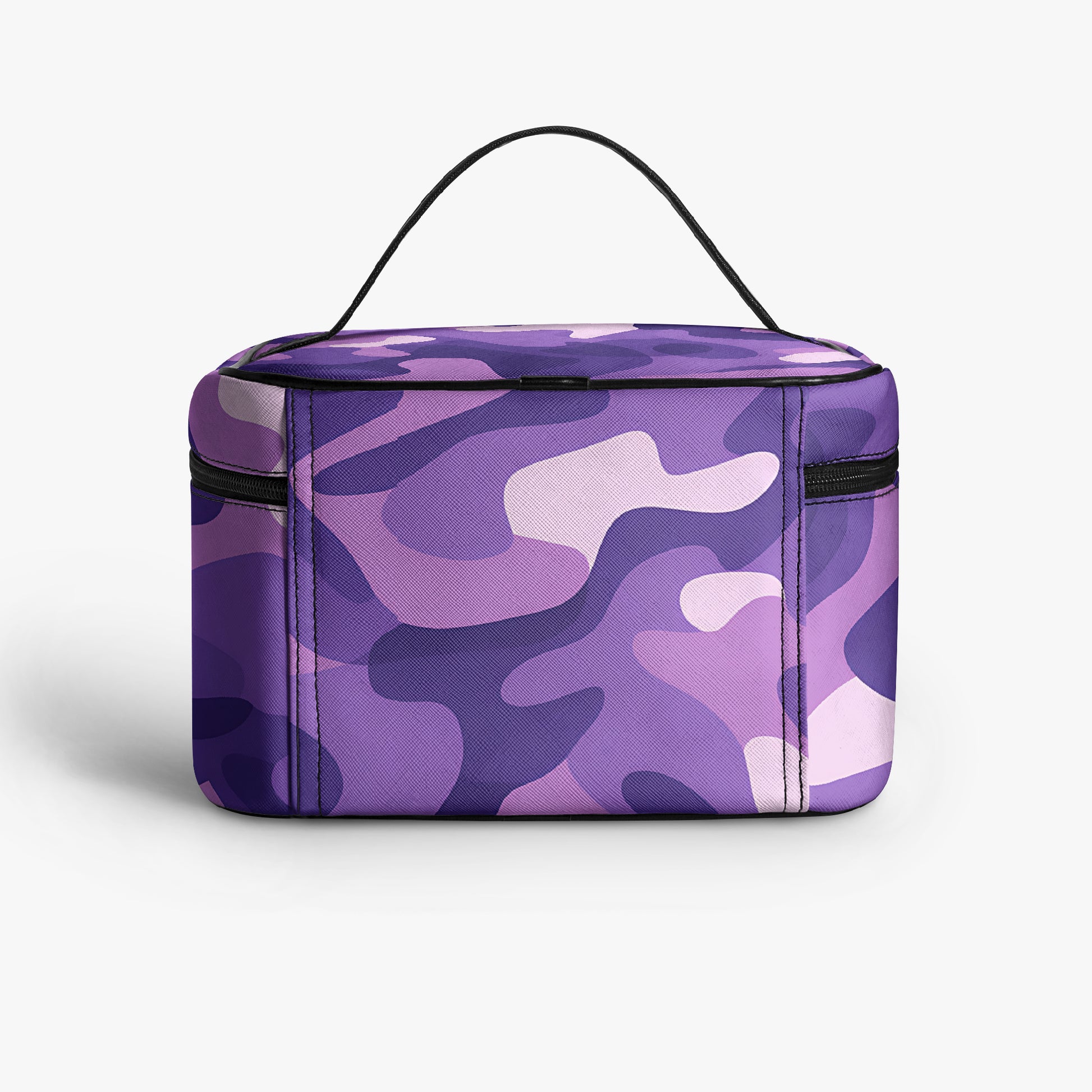 Große Kosmetiktasche - Purple Camouflage v3 Kosmetiktasche JLR Design