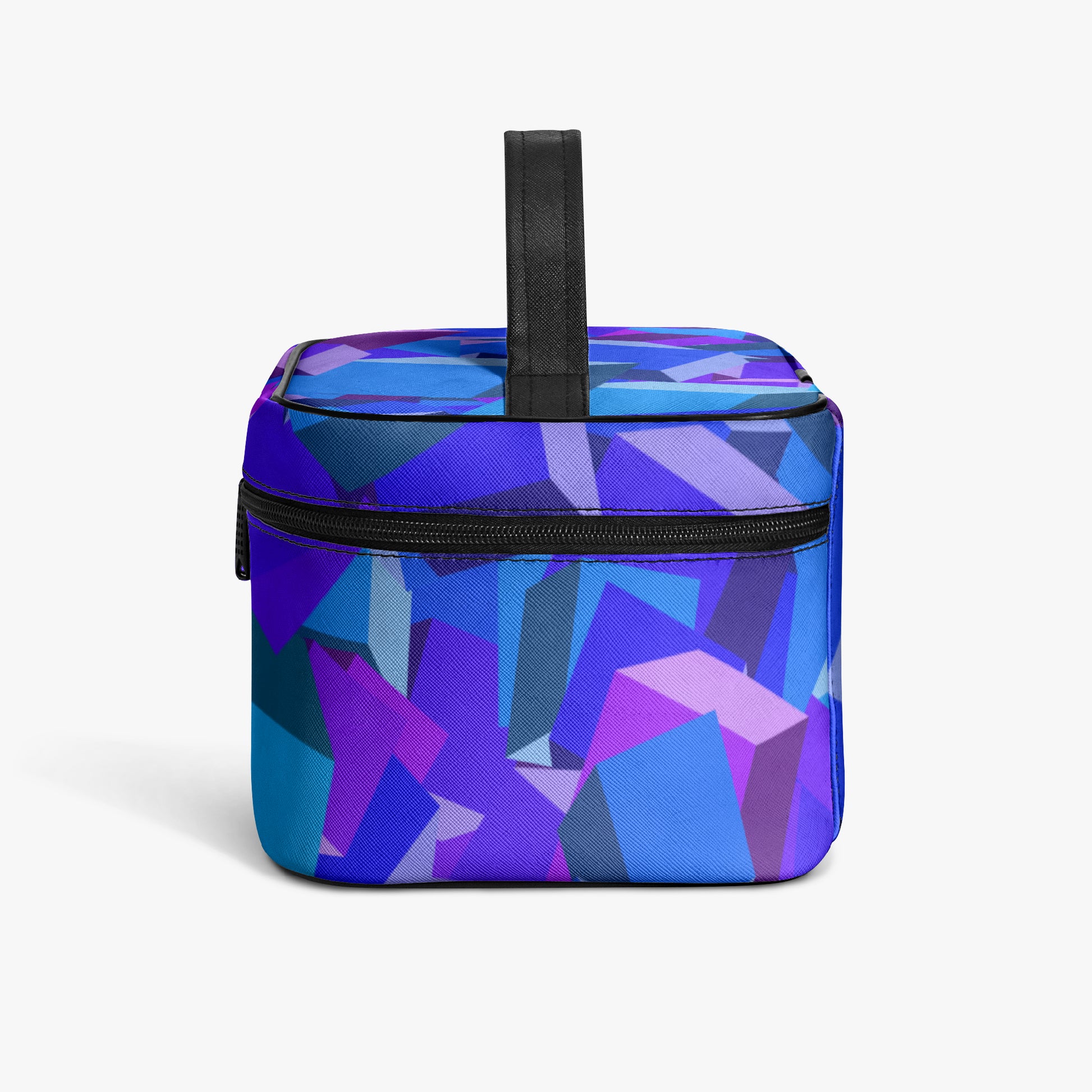 Große Kosmetiktasche - Purple Cube Kosmetiktasche JLR Design