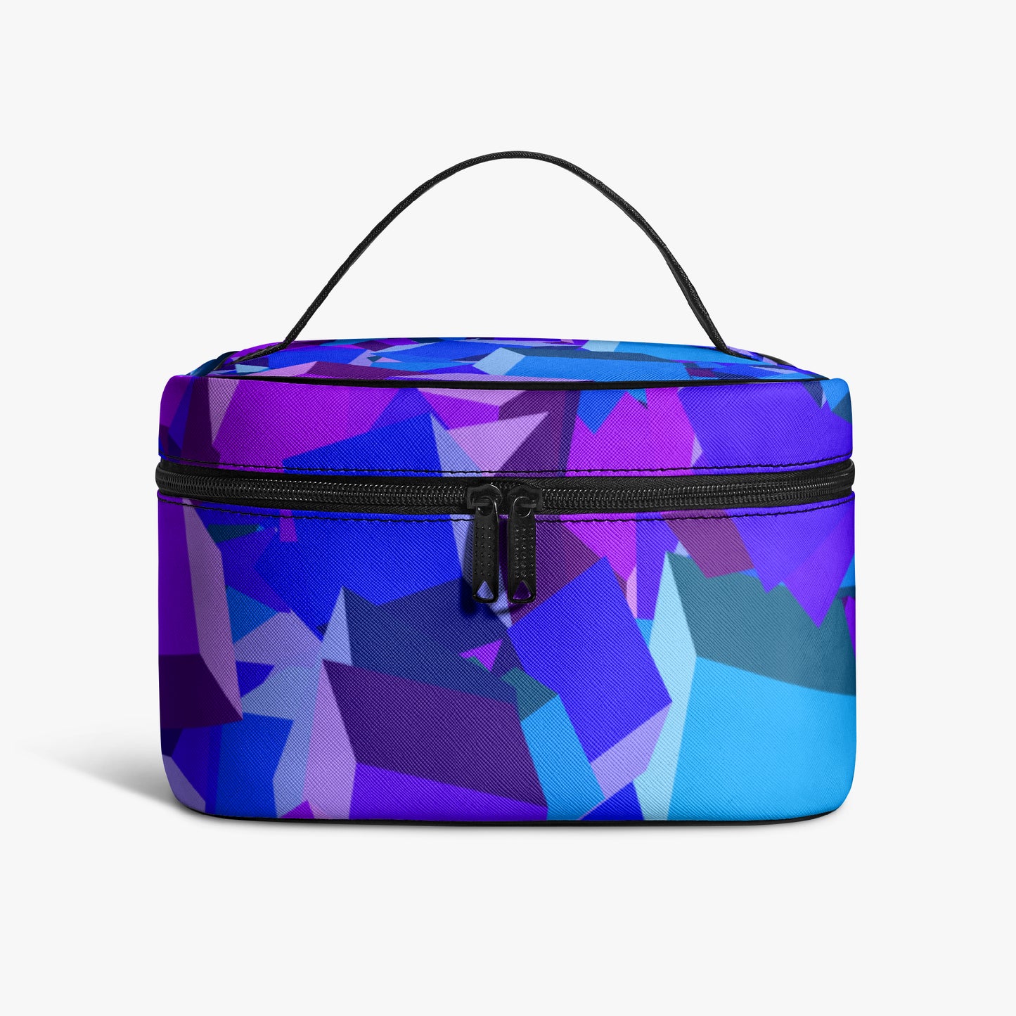 Große Kosmetiktasche - Purple Cube Kosmetiktasche JLR Design