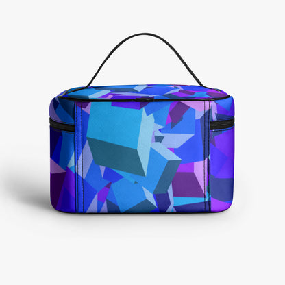 Große Kosmetiktasche - Purple Cube Kosmetiktasche JLR Design
