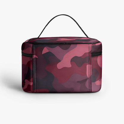 Große Kosmetiktasche - Red Camouflage v1 Kosmetiktasche JLR Design