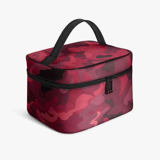 Große Kosmetiktasche - Red Camouflage v2 Kosmetiktasche JLR Design