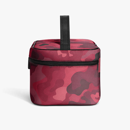 Große Kosmetiktasche - Red Camouflage v2 Kosmetiktasche JLR Design
