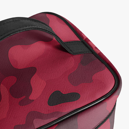 Große Kosmetiktasche - Red Camouflage v2 Kosmetiktasche JLR Design