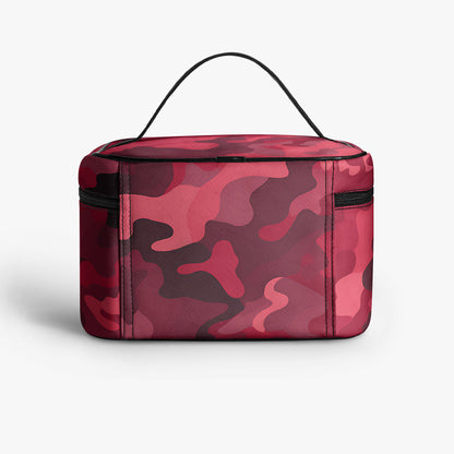 Große Kosmetiktasche - Red Camouflage v2 Kosmetiktasche JLR Design