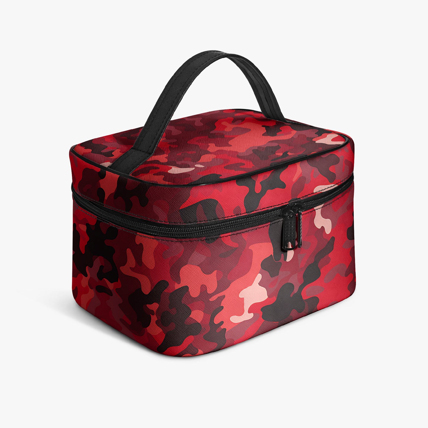 Große Kosmetiktasche - Red Camouflage v3 Kosmetiktasche JLR Design